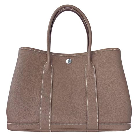 Hermes tote bag leather